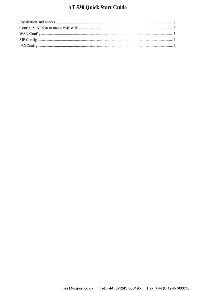 ATCOM AT530 User manual