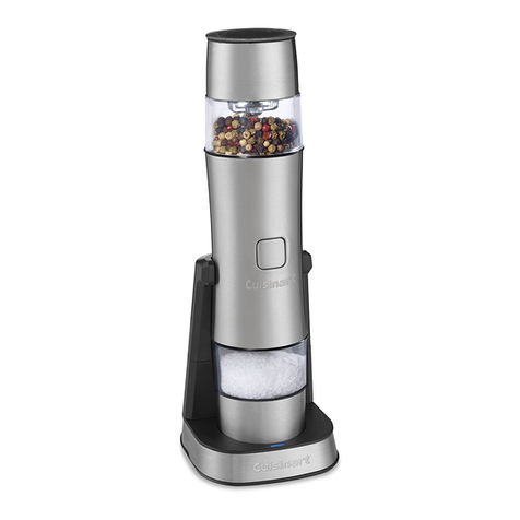 Cuisinart SG-3 User manual