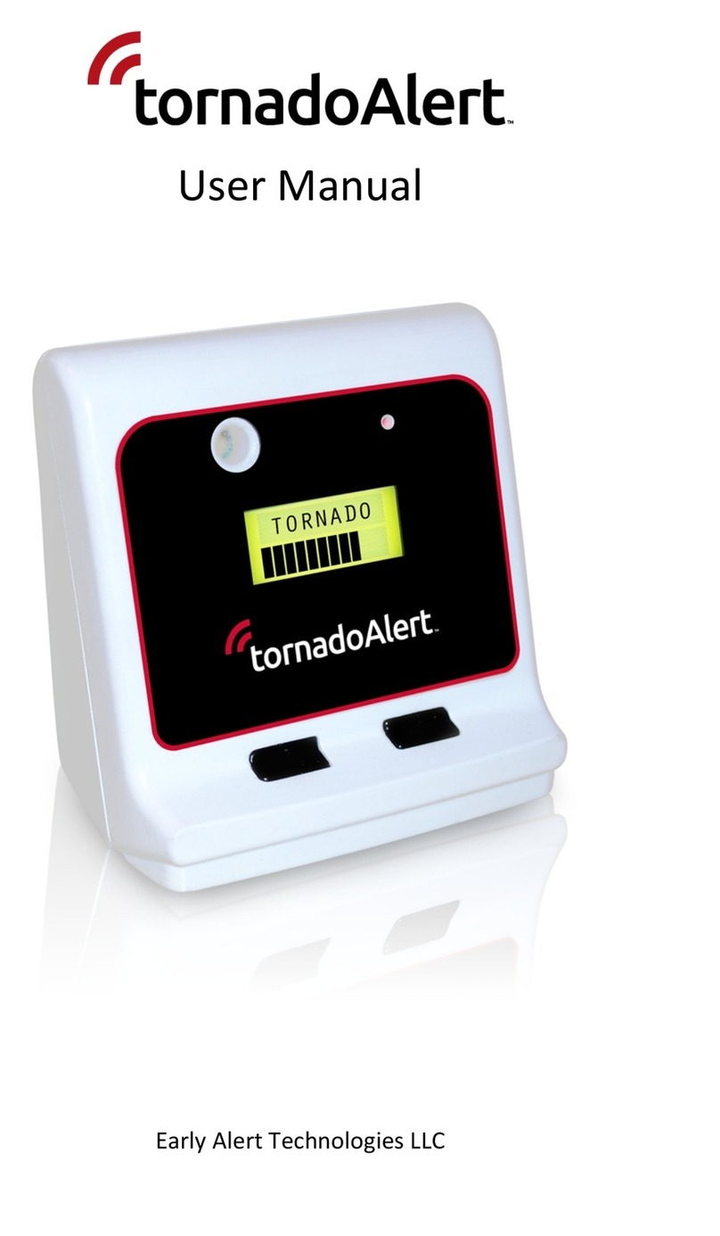 Early Alert tornadoAlert user manual