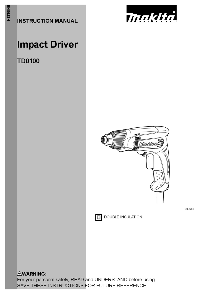 Makita TD0100 instruction manual