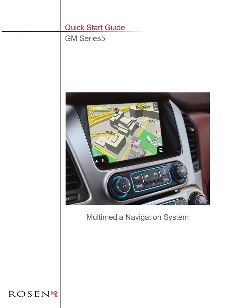 Rosen GM Series5 User manual