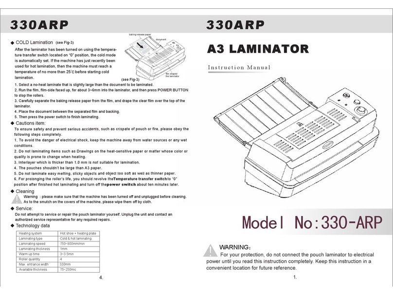 DSB 330 ARP instruction manual