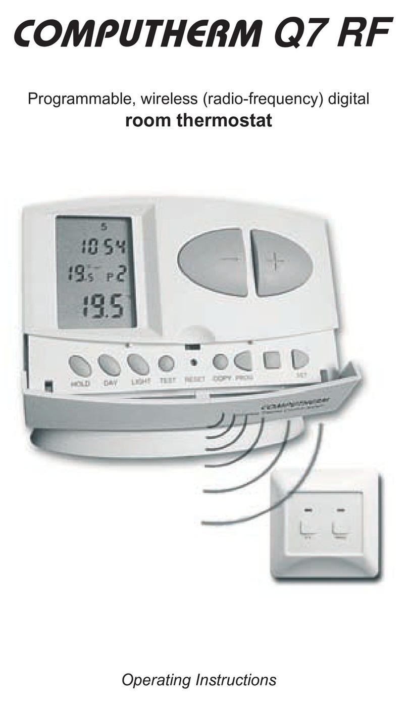 Computherm Q7 RF User manual Computherm Q7 RF User manual