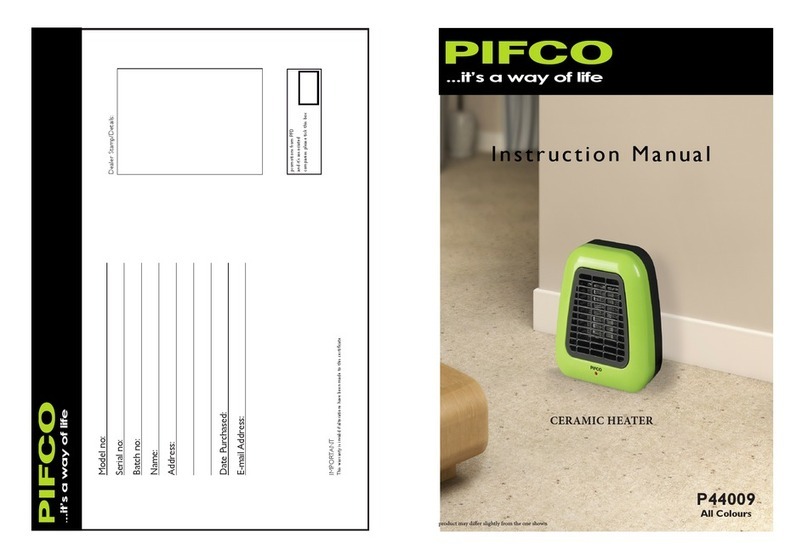 Pifco P44009 User manual