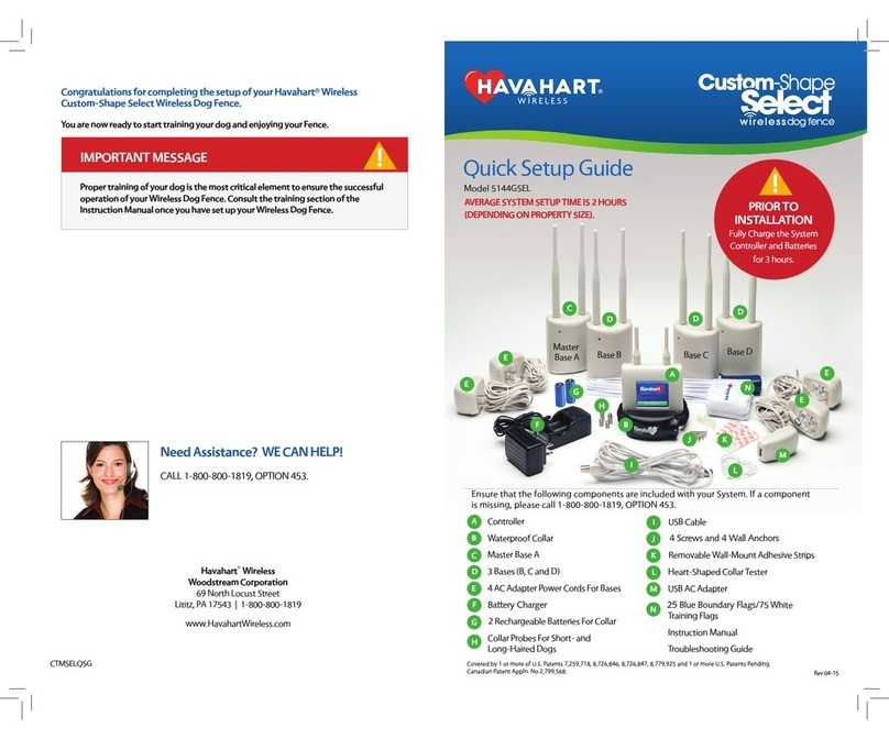 Havahart Custom-Shape Select 5144GSEL User manual