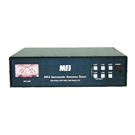 MFJ IntelliTuner -994B instruction manual