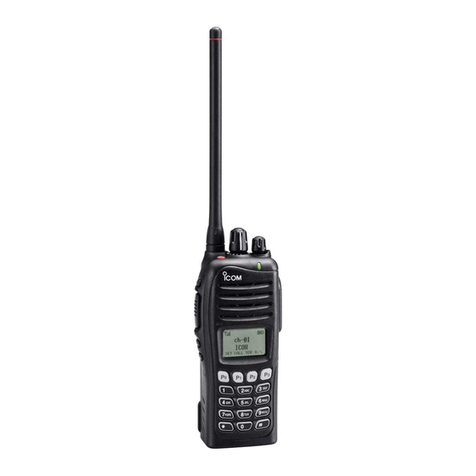 Icom IC-F3162DT User manual