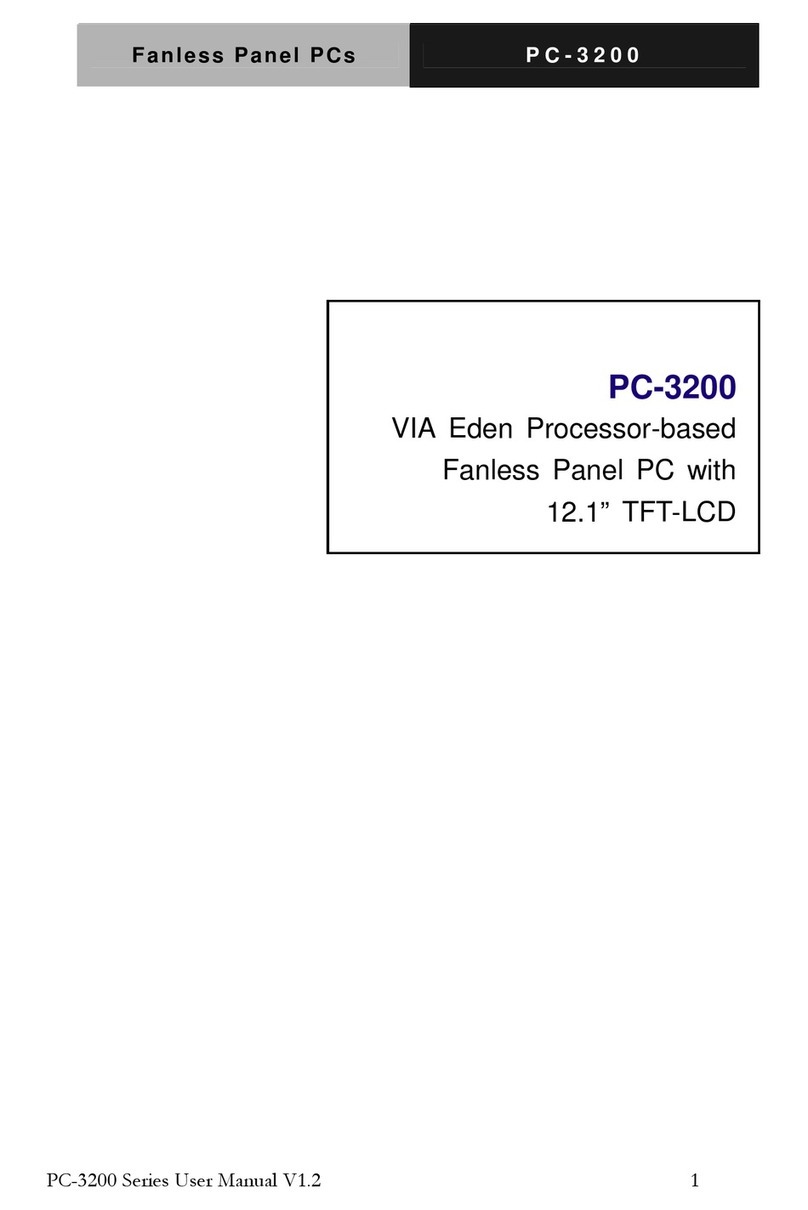 Aaeon PC-3200 User manual Aaeon PC-3200 User manual