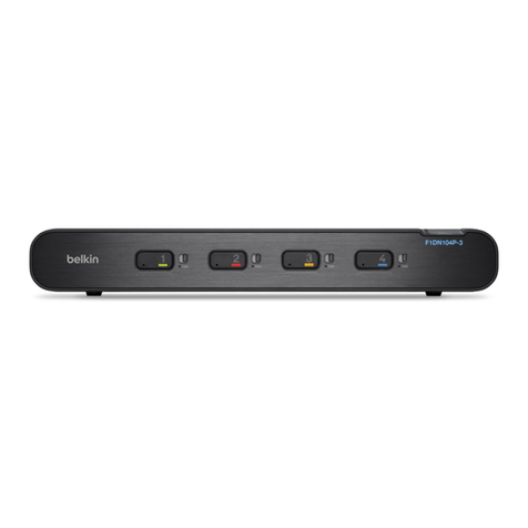 Belkin F1DN104P-3 user manual