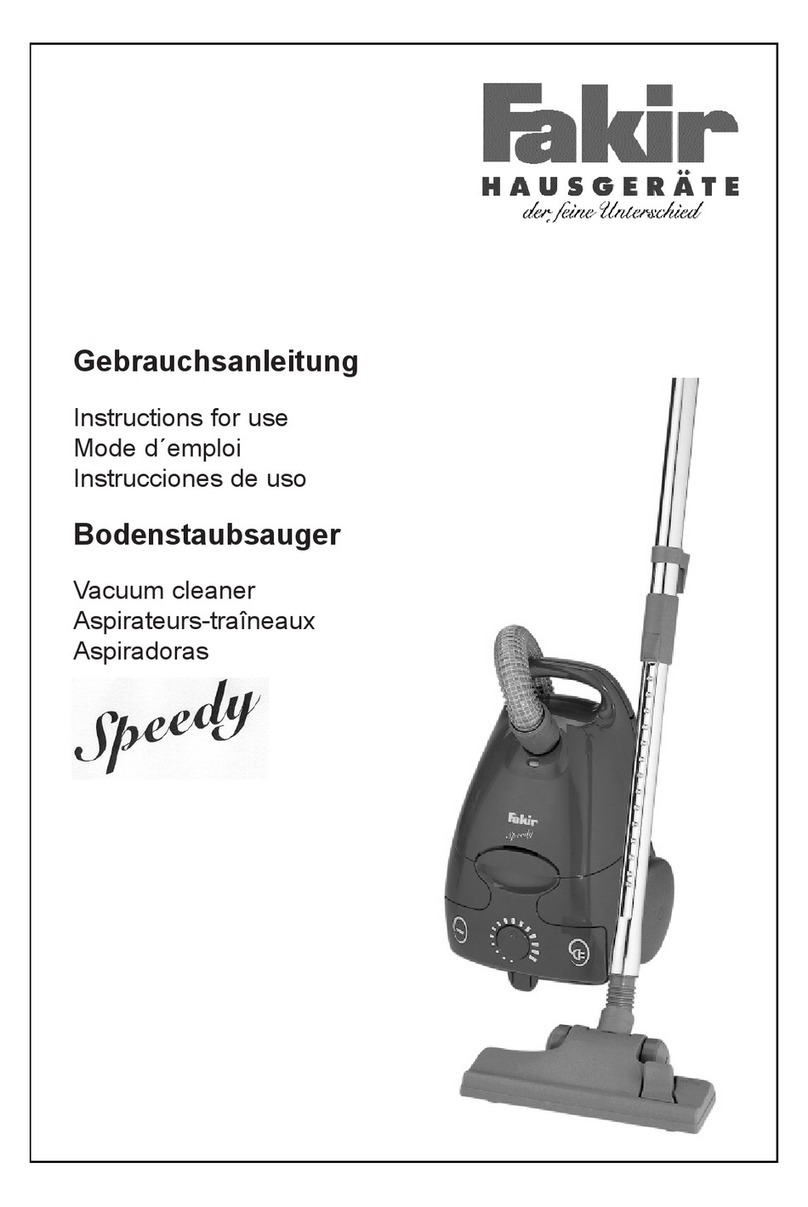 Fakir Speedy User manual