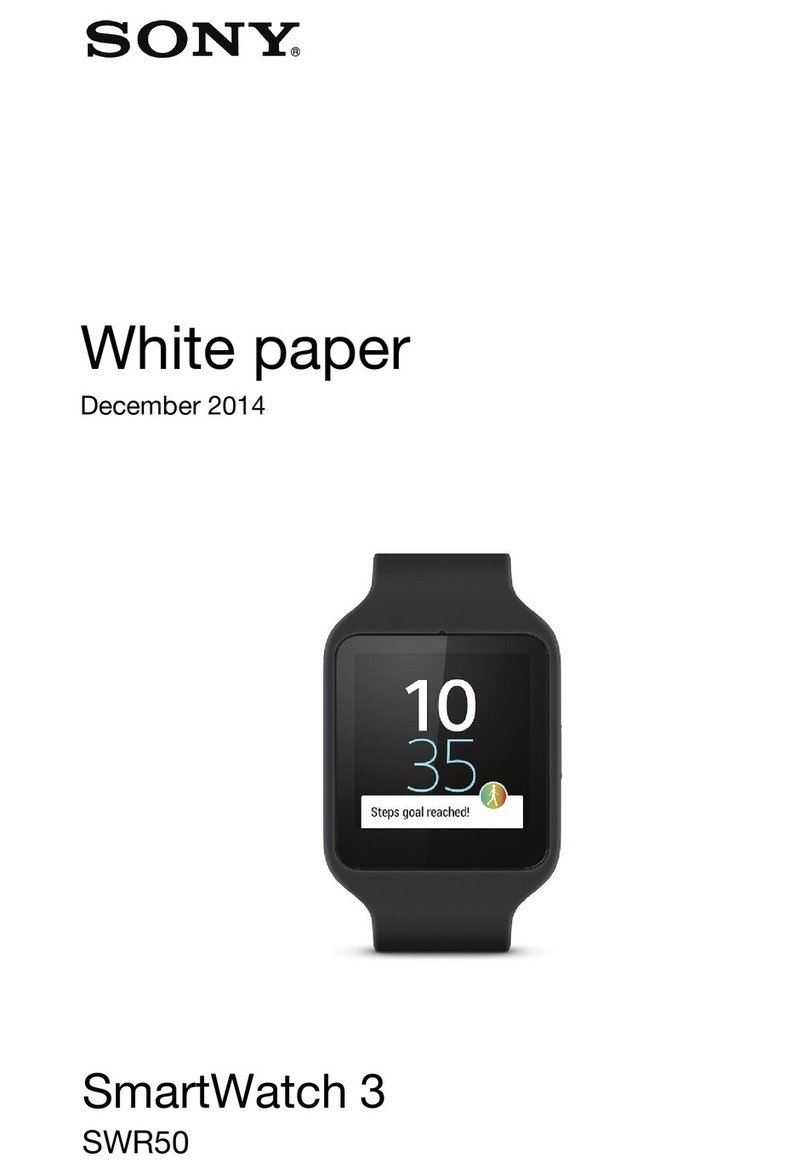 Sony SmartWatch 3 SWR50 White paper