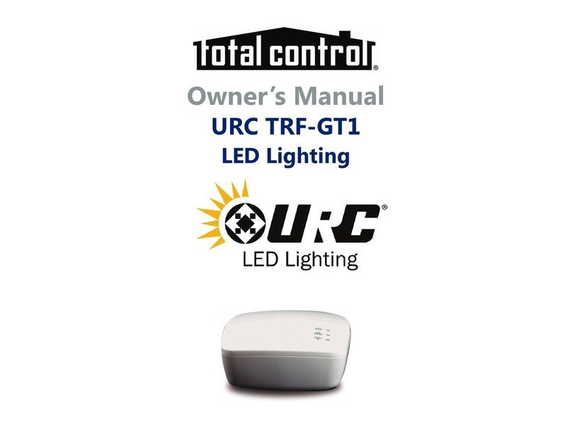 Total Control URC TRF-GT1 owner's manual