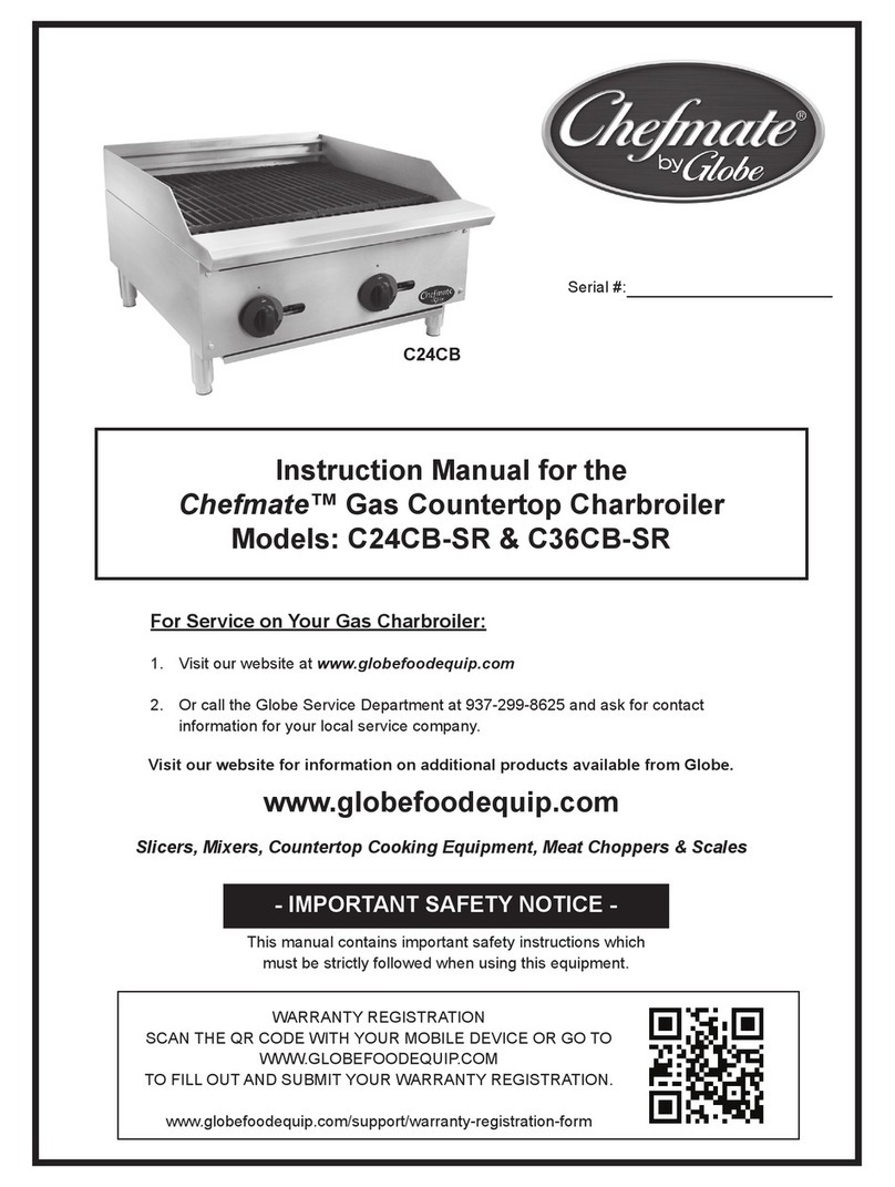 Chefmate C24CB-SR instruction manual