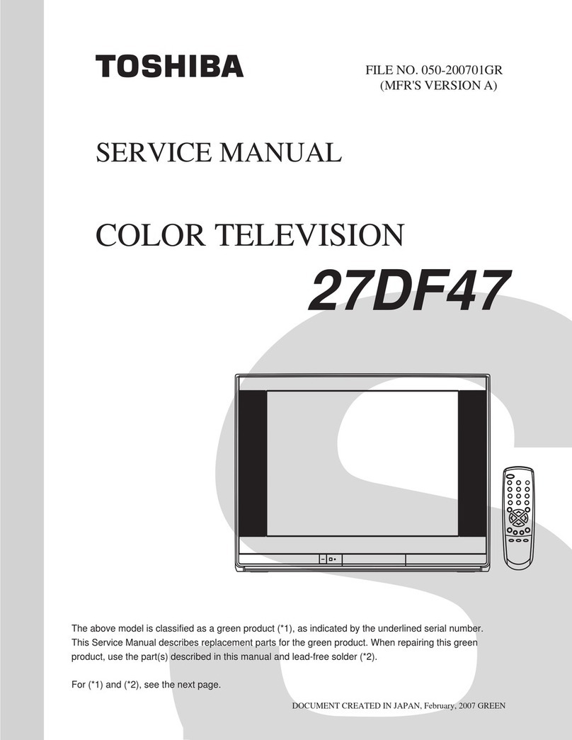 Toshiba 27DF47 User manual Toshiba 27DF47 User manual