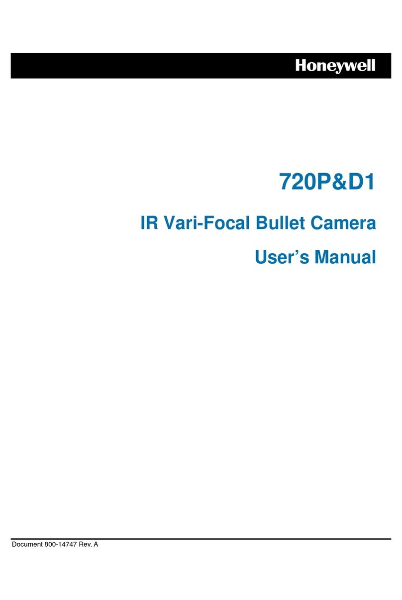 Honeywell 720P user manual