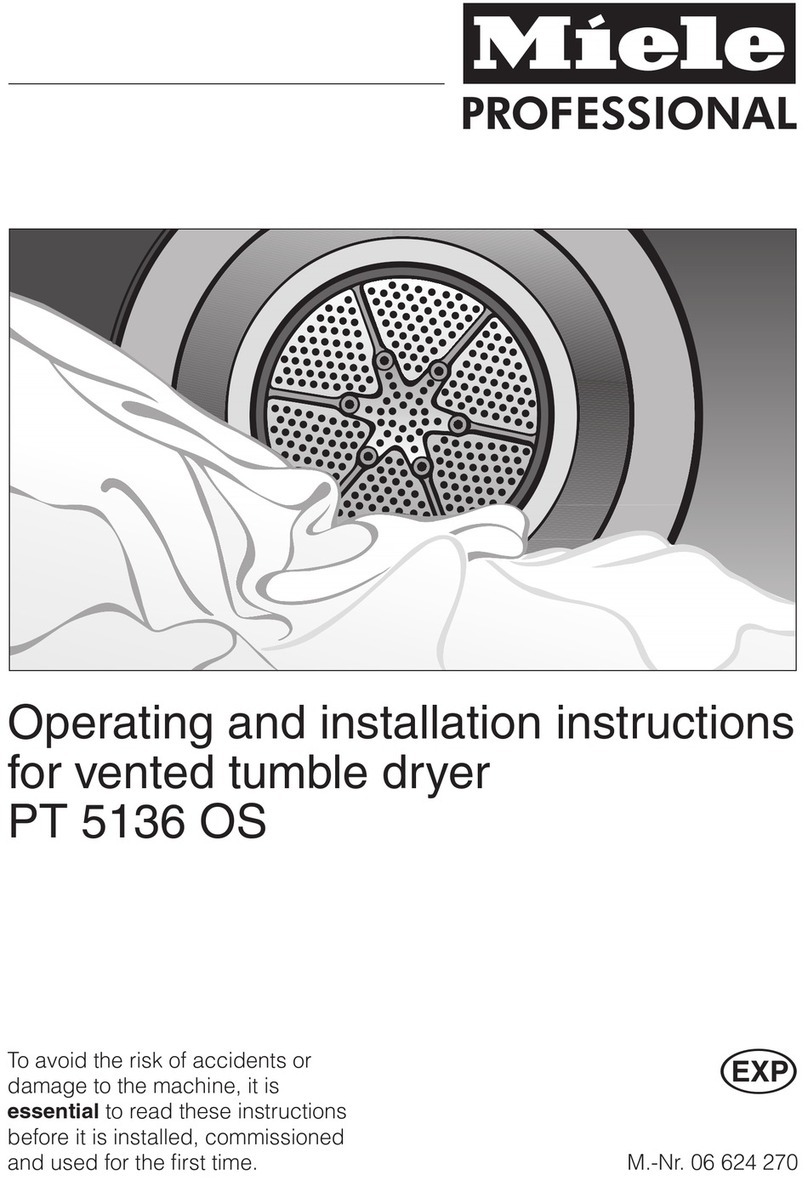Miele PT 5136 OS User manual
