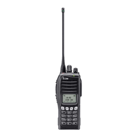 Icom IC-F3161 Series instruction manual