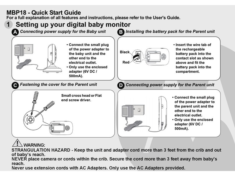 Motorola MBP18 User manual Motorola MBP18 User manual