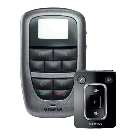 Siemens miniTek User manual