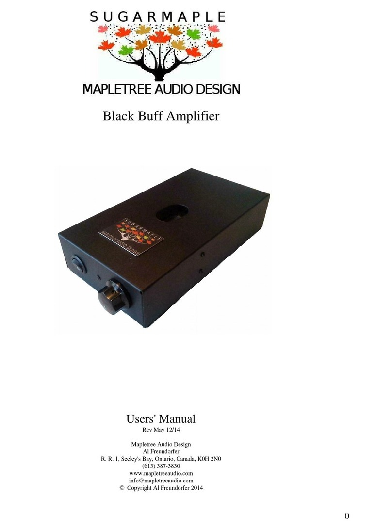 Sugarmaple Black Buff user manual