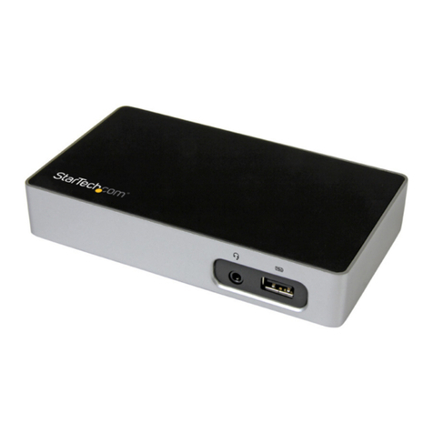 StarTech.com USB3VDOCKH User manual StarTech.com USB3VDOCKH User manual