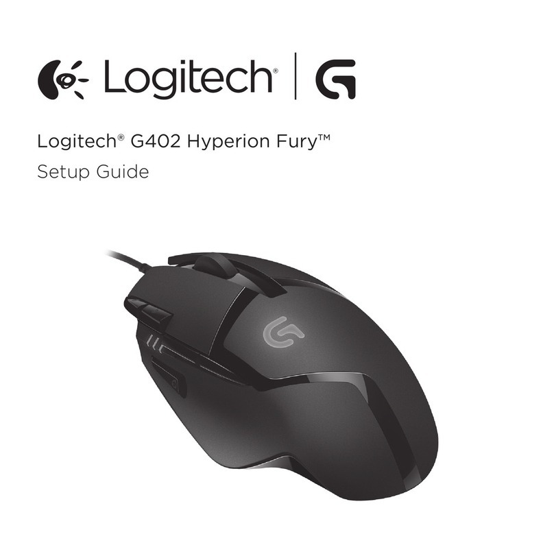Logitech G402 Hyperion Fury Setup guide