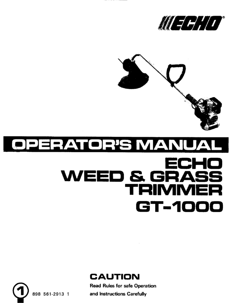 Echo GT-1000 User manual