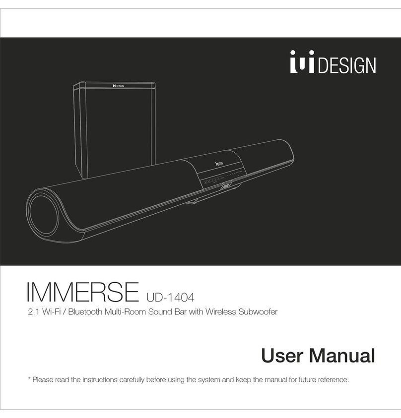 IUI Design IMMERSE UD-1404 user manual