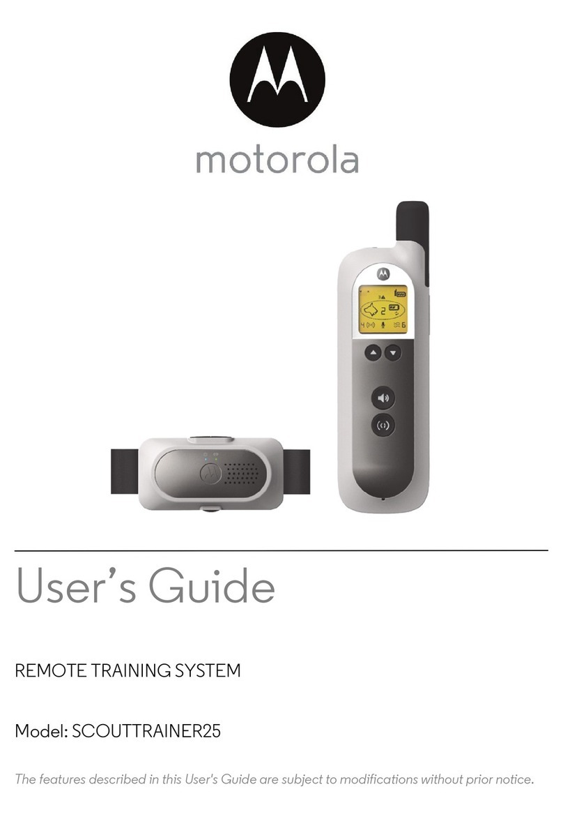 Motorola SCOUTTRAINER25 User manual