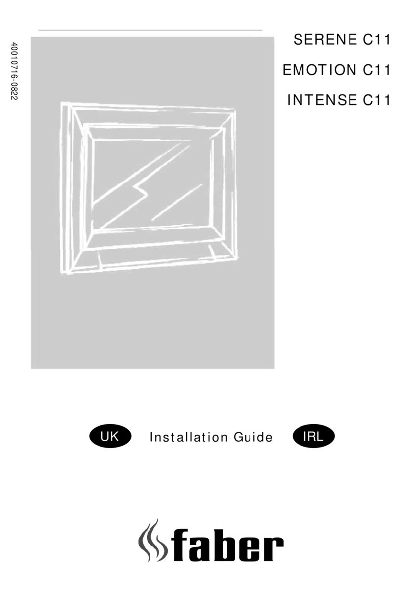 Faber SERENE C11 User manual Faber SERENE C11 User manual