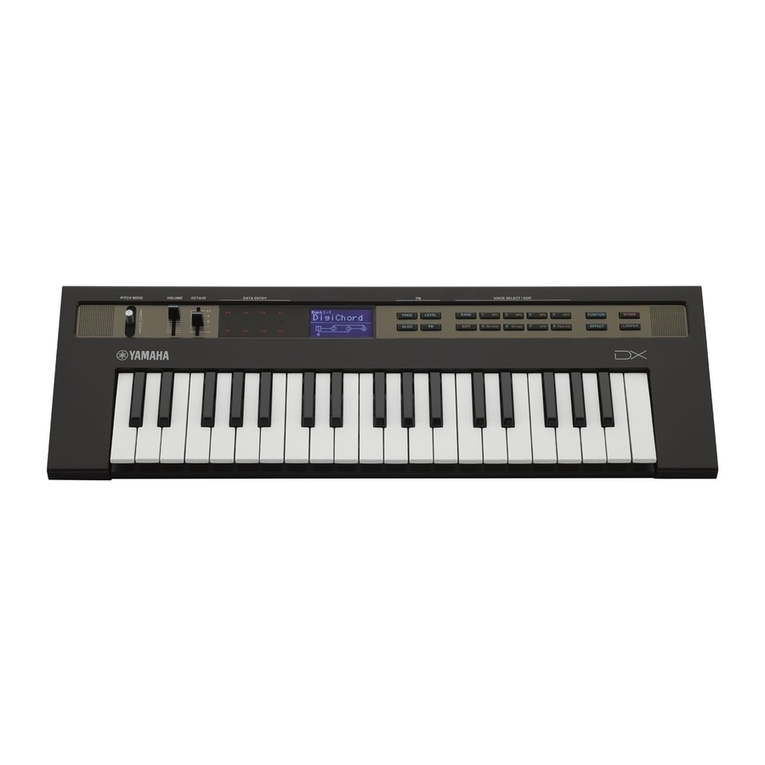 Yamaha Reface CS User manual
