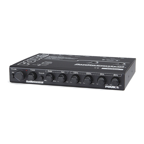 Audio Control FOUR.1i User manual
