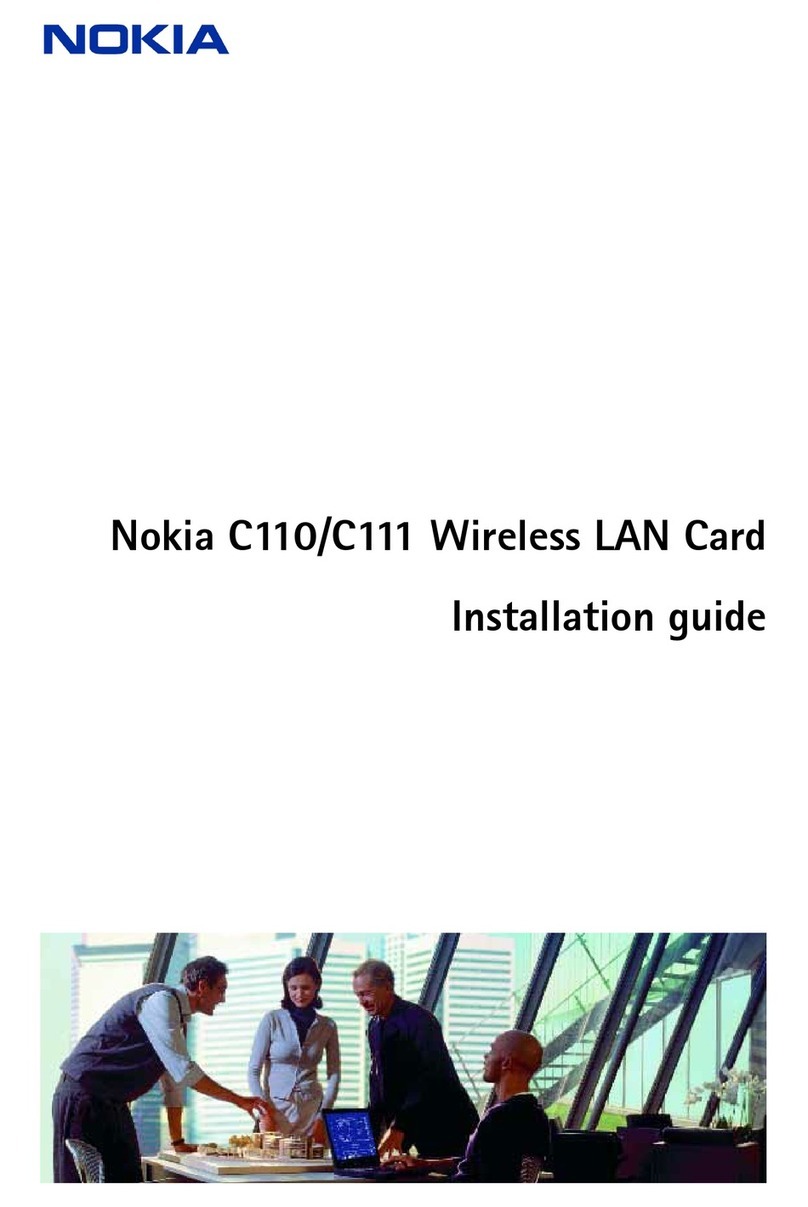 Nokia C110 installation guide