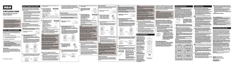 RCA CRCU6601WM User manual