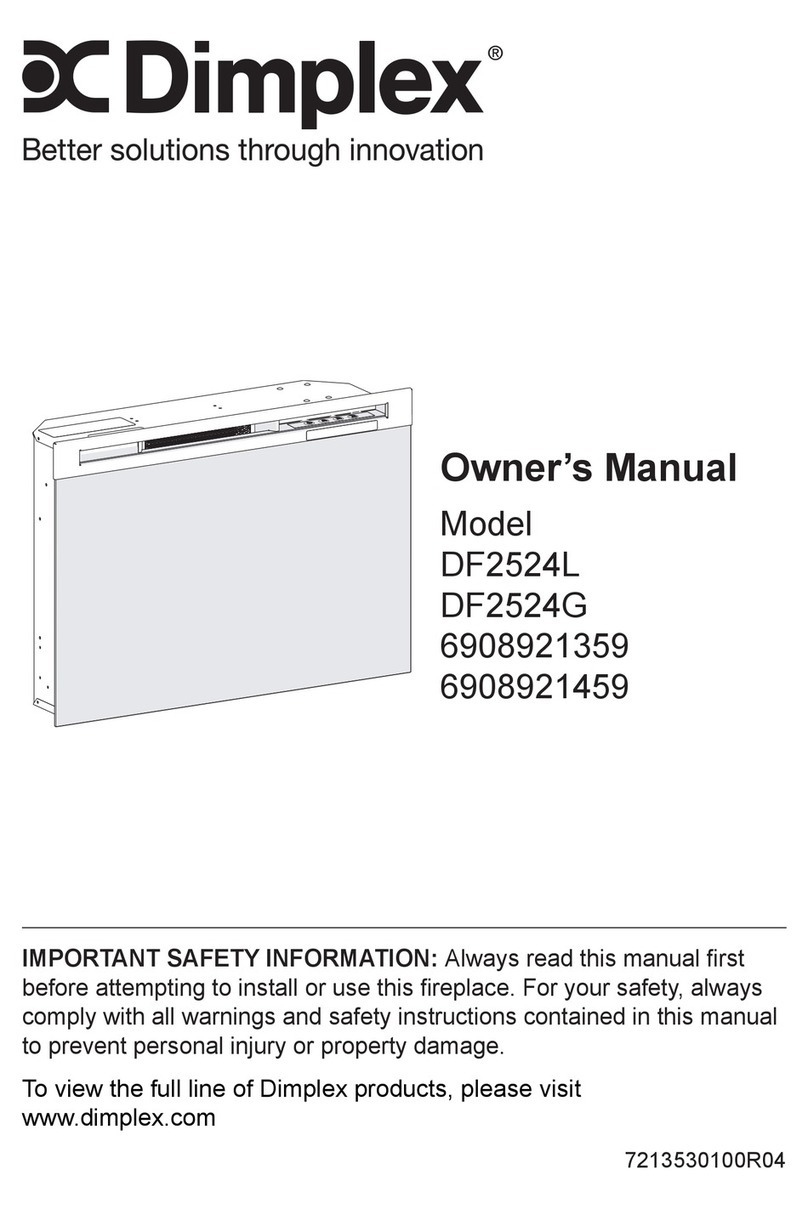 Dimplex DF2524L User manual