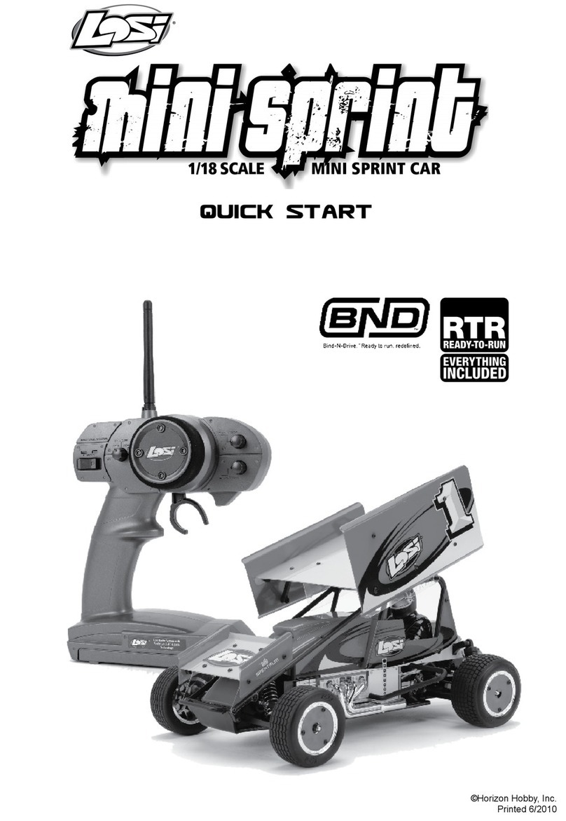 Team Losi Mini Sprint User manual