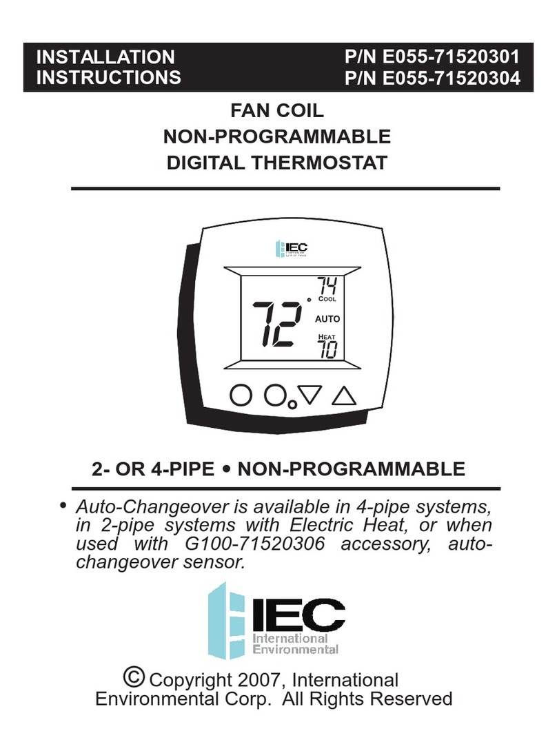IEC E055-71520301 installation instructions