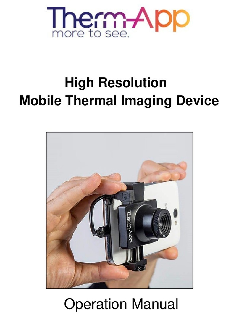 Therm-App Mobile Thermal Imaging Device Operation manual