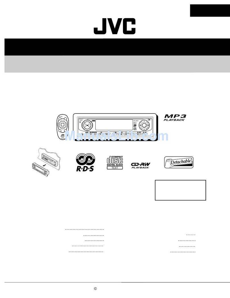 JVC KD-LH7R User manual