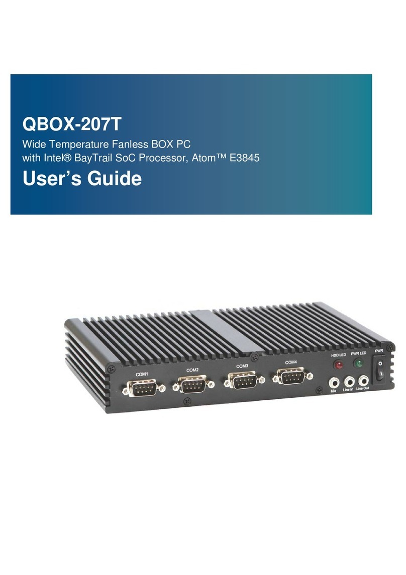 Quanmax QBOX-207T User manual Quanmax QBOX-207T User manual