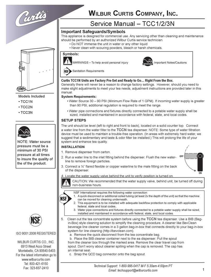 Curtis TCC2N Service manual Curtis TCC2N Service manual