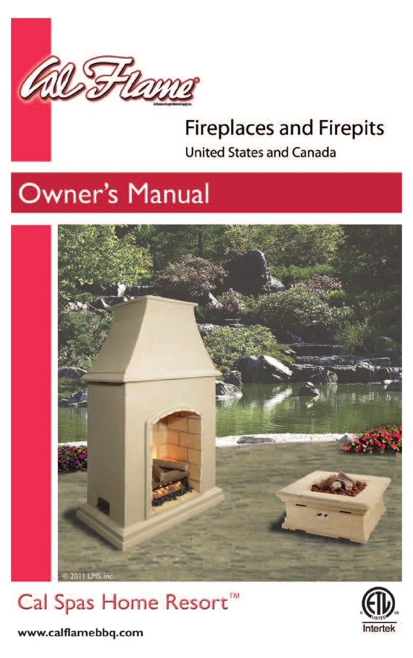 LMS Cal Flame owner's manual