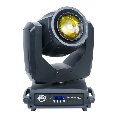 ADJ VIZI BEAM 5 RX User manual