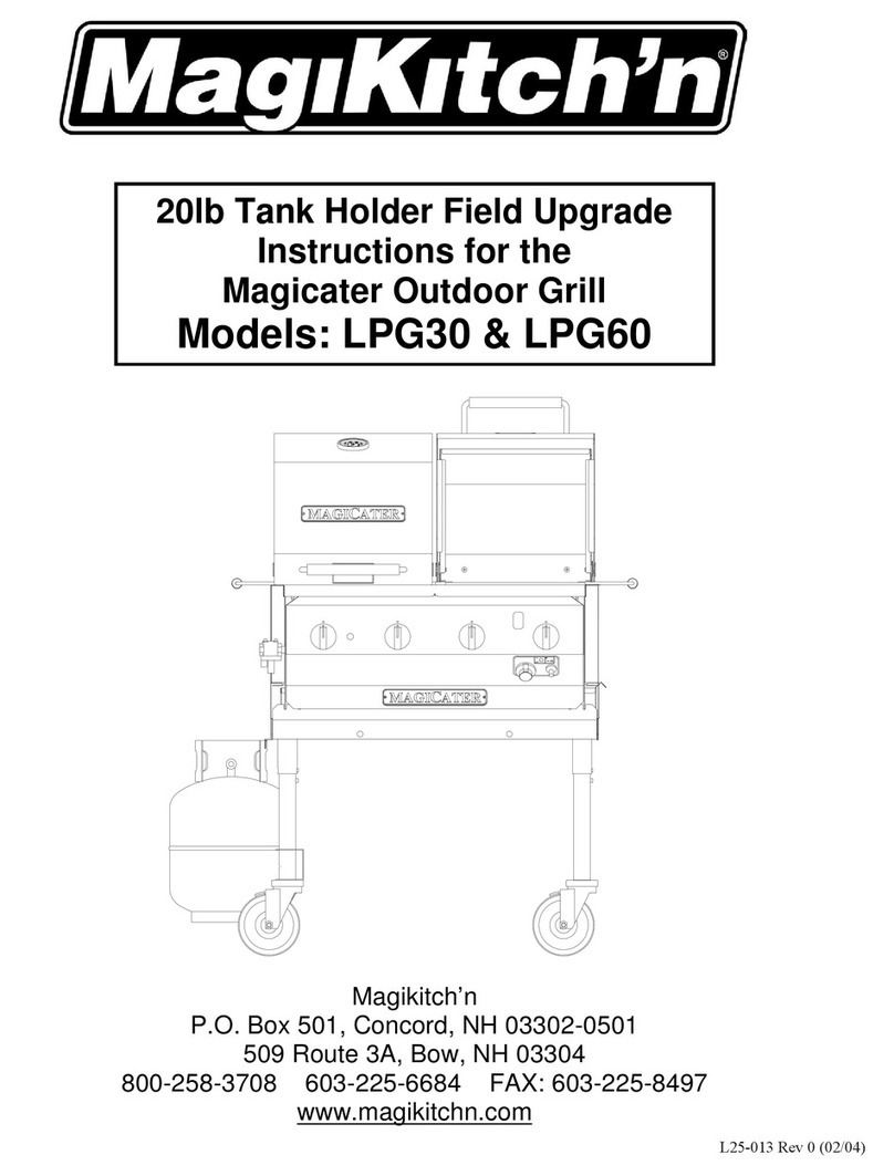 Magikitch'n LPG-30 Instructions for use