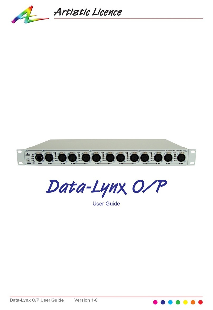 Artistic License Data-Lynx O/P user guide