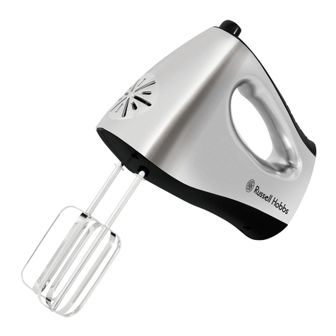 Russell Hobbs RHMX1 Installation instructions manual
