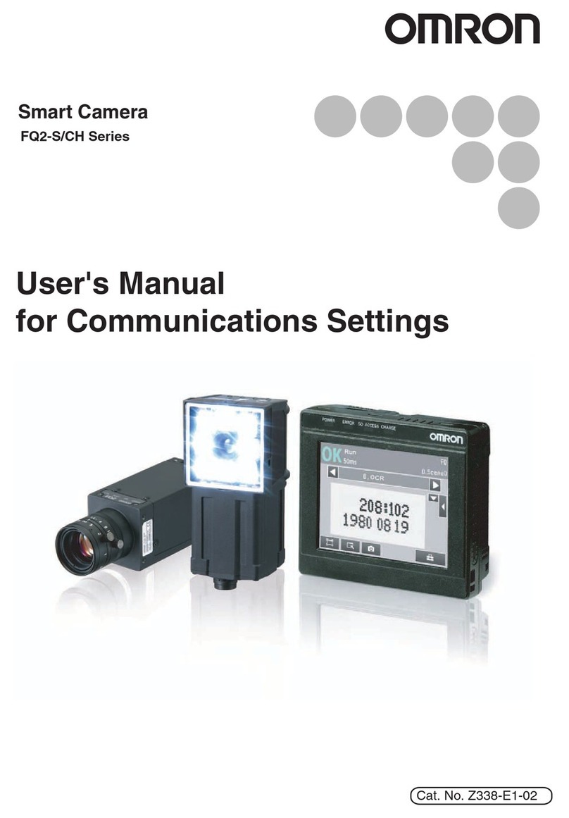 Omron FQ2-S Series User manual