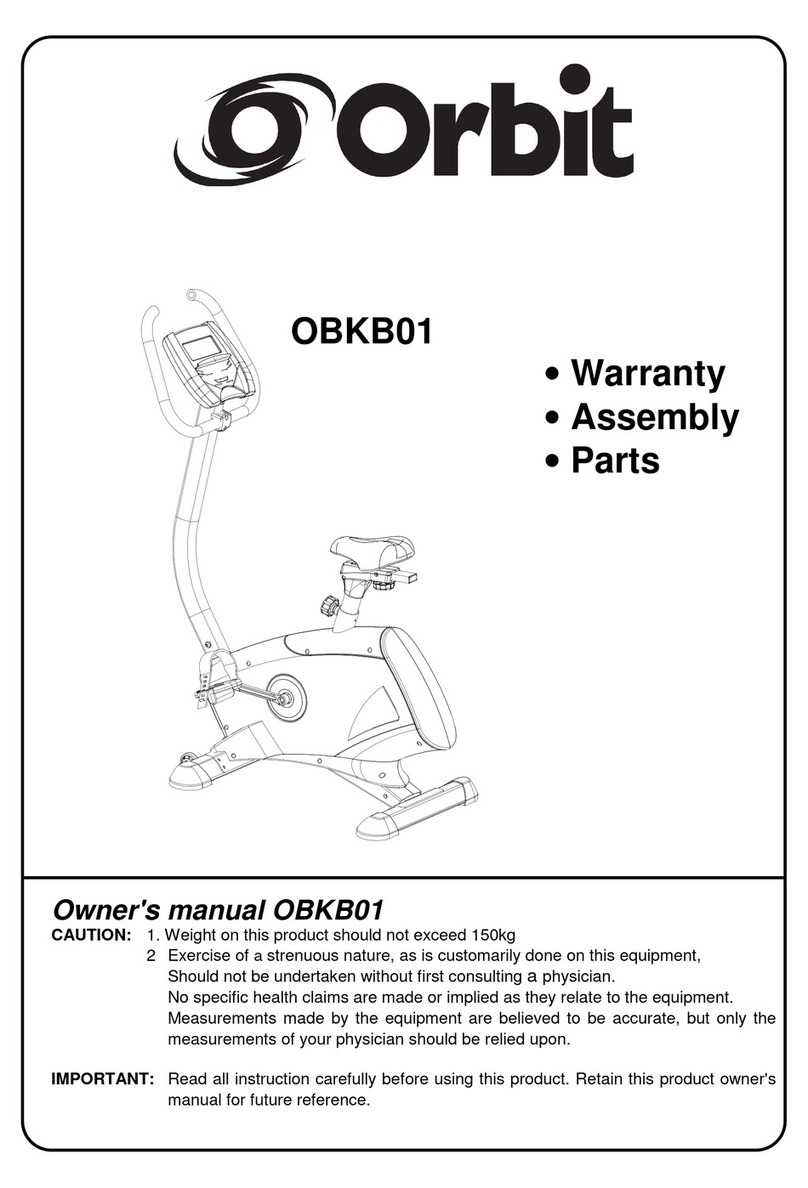 Orbit OBKB01 User manual Orbit OBKB01 User manual
