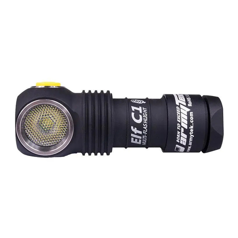 Armytek Tiara A1 User manual