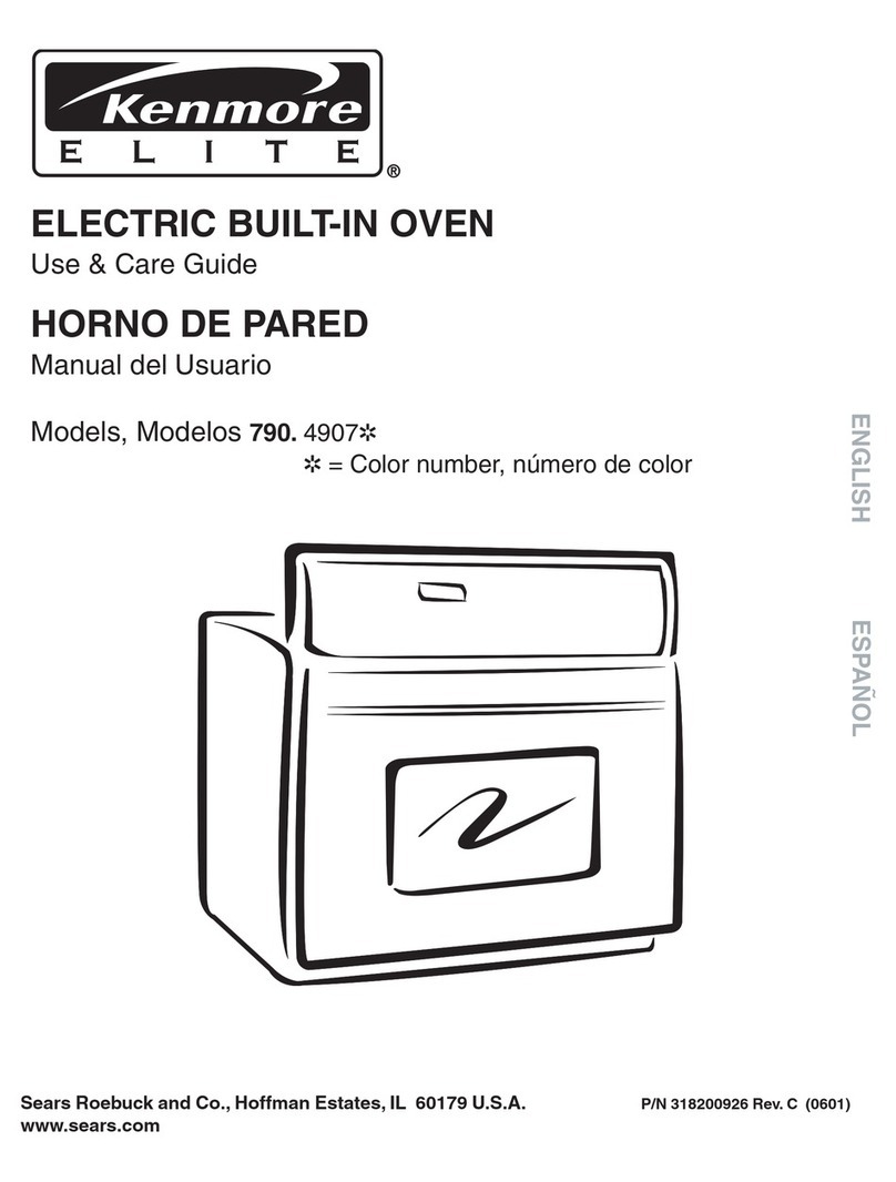 Kenmore 790. 4907 Series User manual